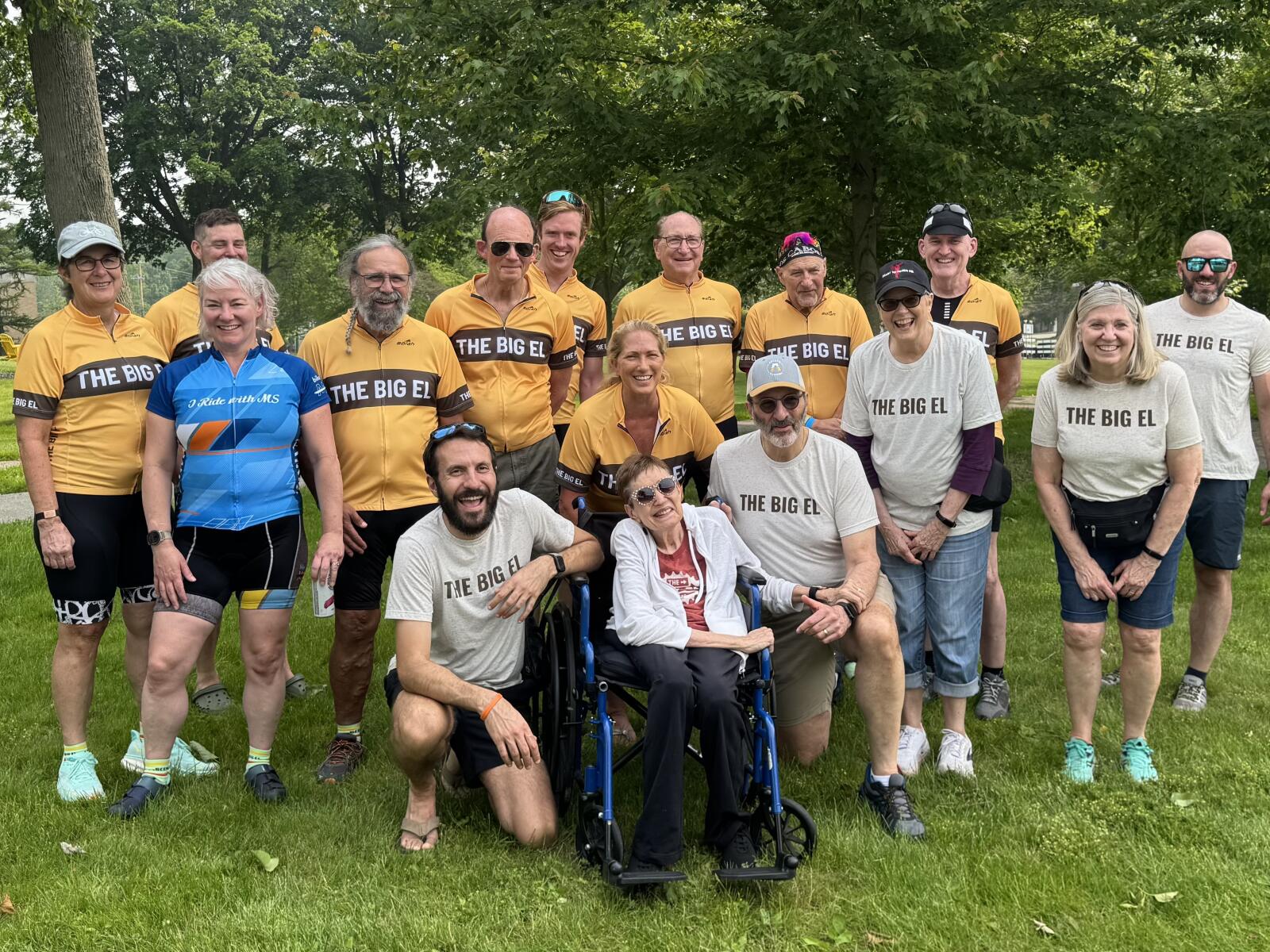 Bike MS Team Photo